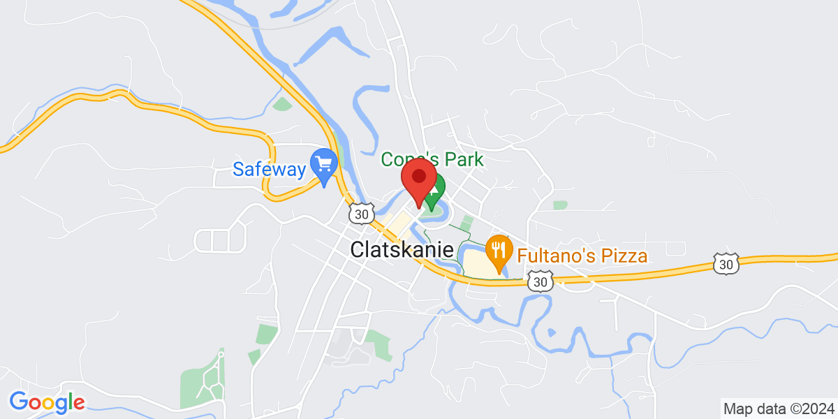 Map of Clatskanie Library District